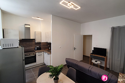 Location de meublé : MONTÉLIMAR : appartement 2 personnes - 1 chambre, Montélimar