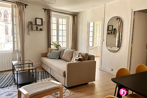 Location de meublé : NEVERS : Appartement T3 - COCON CATHEDRALE, Nevers Centre