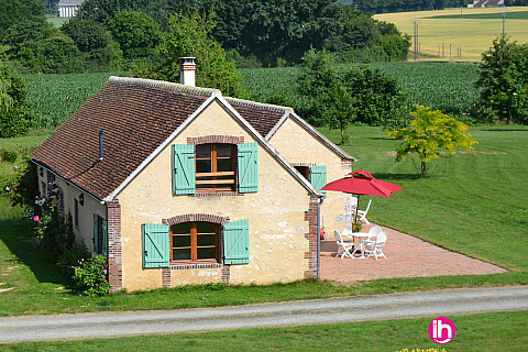 Location de meublé : CHARTRES : maison 4 personnes - 2 chambres, Coulonges-les-Sablons