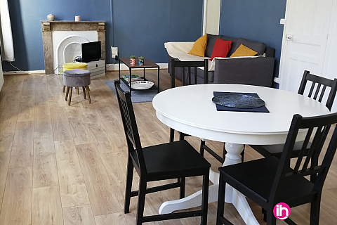 Location de meublé : BOULOGNE-SUR-MER : appartement 5 personnes - 2 chambres, Boulogne-sur-Mer