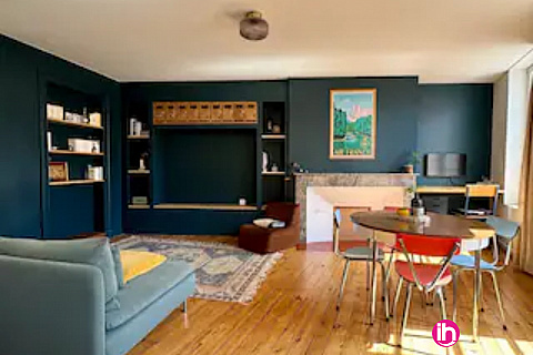 Location de meublé : MONTAUBAN, bel appartement  lumineux 1 ch , CENTRE 