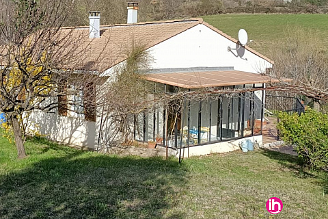 Location de meublé : CRUAS : maison 3 pers - 3 chbres, jardin & parking - Saint-Martin-sur-Lavezon