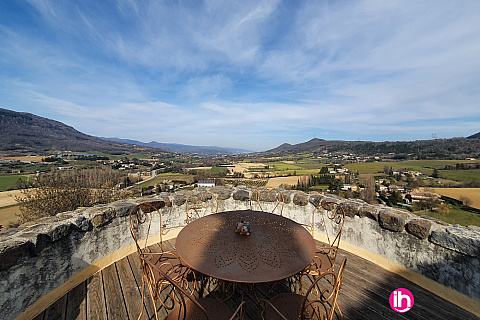 Location de meublé : CRUAS : maison 5 personnes - 3 chambres, Saint-Vincent-de-Barrès