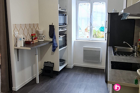 Location de meublé : VILLEBOIS : appartement 2 personnes - 1 chambre, Villebois