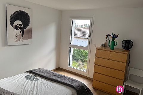 Location de meublé : MULHOUSE : maison 2 personnes - 2 chambres, Zimmersheim