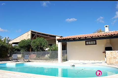 Location de meublé : TRICASTIN : maison 3 pers - 3 chbres, 2 sdb, jardin & parking - Saint-Montan