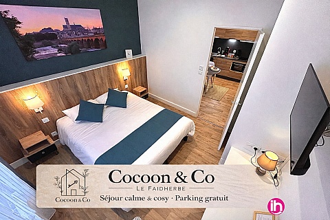 Location pour salarié en déplacement de meublé : NEVERS: appartement T2 1er étage - NEVERS