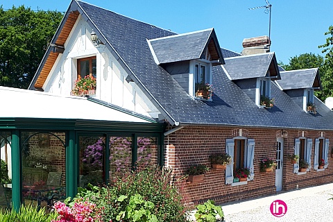 Location pour salarié en déplacement de meublé : FAUVILLE-EN-CAUX : maison 5 personnes - 3 chambres, Yébleron