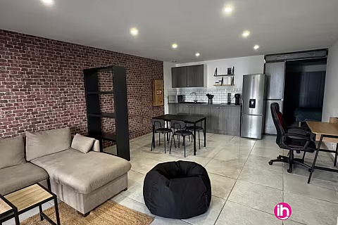 Location pour salarié en déplacement de meublé : CRUAS - T2 Climatisé - Montélimar