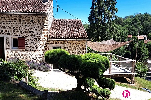 Location pour salarié en déplacement de meublé : MONTMORILLON : maison 5 personnes - 5 chambres, Lathus-Saint-Rémy