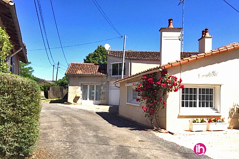 Location de meublé : PERSAC : maison 5 personnes - 4 chambres, Persac